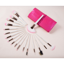 Dreammaker PU Leather Pink Bag 18PCS Makeup Brush